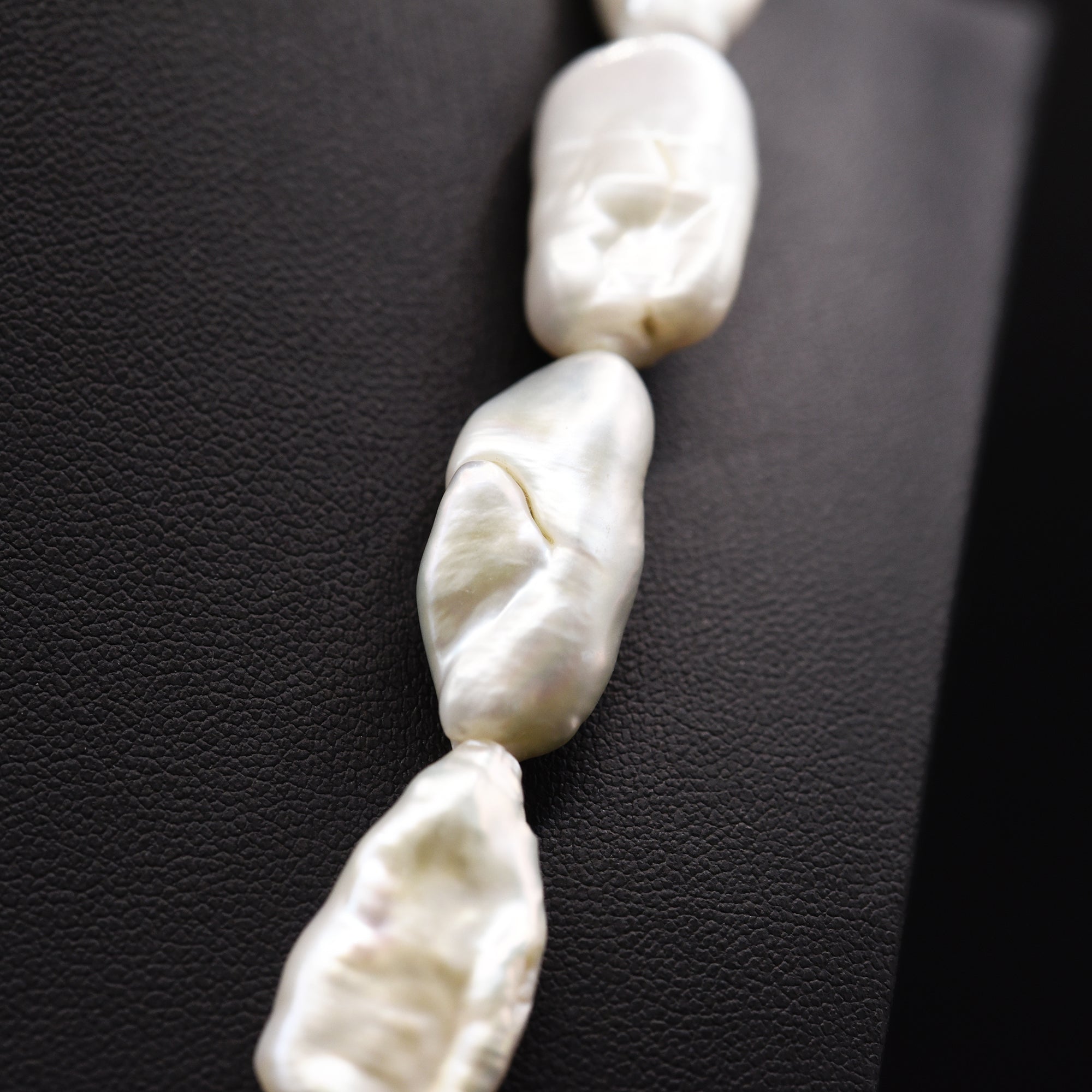 16mm Baroque White Loose Pearl String