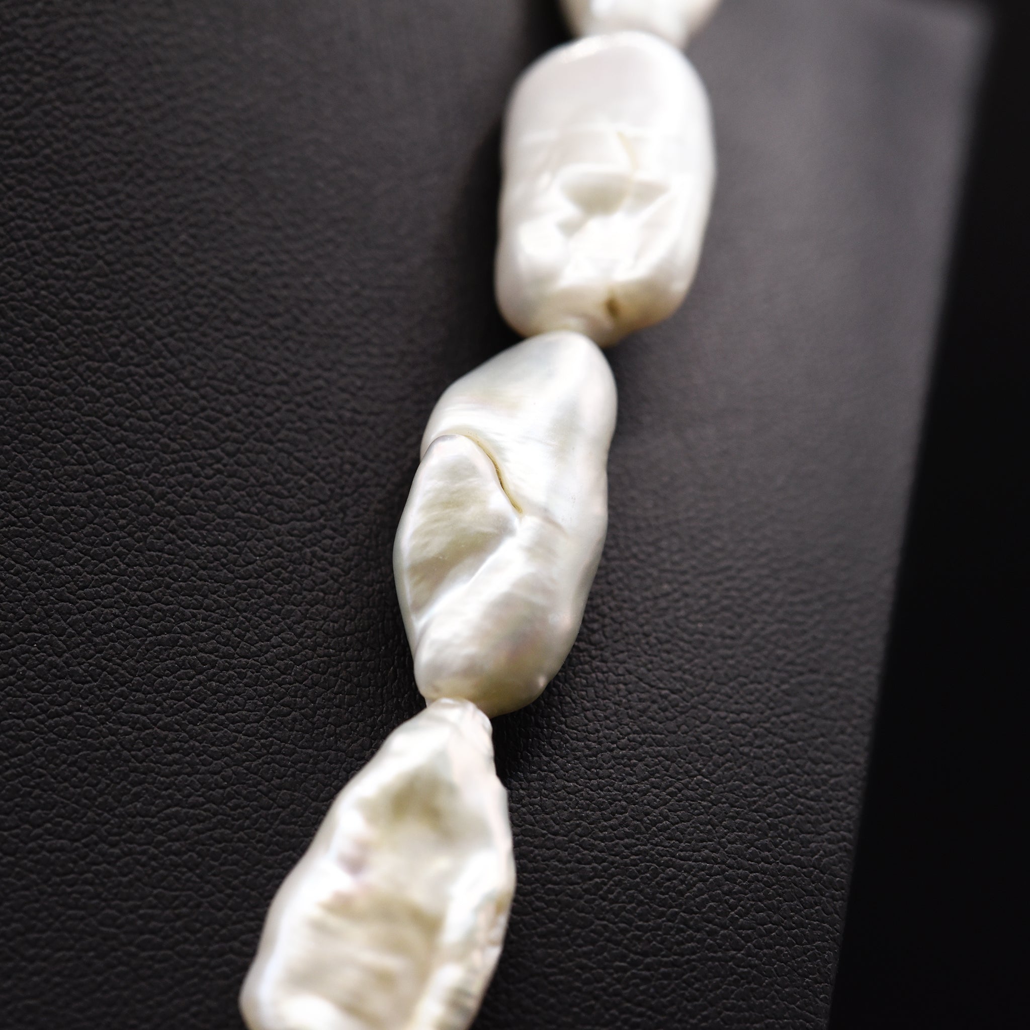 16mm Baroque White Loose Pearl String
