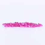 1.75mm Round Diamond Cut Pink Sapphires