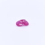 4.5mm Round Diamond Cut Pink Rubies