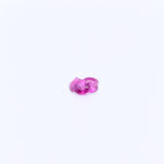 3mm Round Diamond Cut Pink Rubies