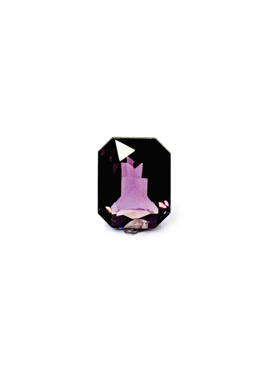1.13cts 6.21x5.17 Octagon Faceted Purple Spinel