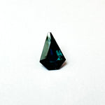0.86cts 8.35x6.07mm kite faceted Teal Sapphire