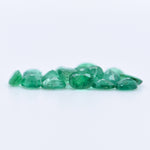 4x3 Oval Faceted Emeralds