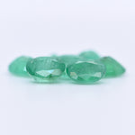 8x6 Oval Faceted Emeralds