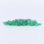 2mm Round Faceted Emeralds