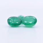 10x9 Oval Faceted Emeralds