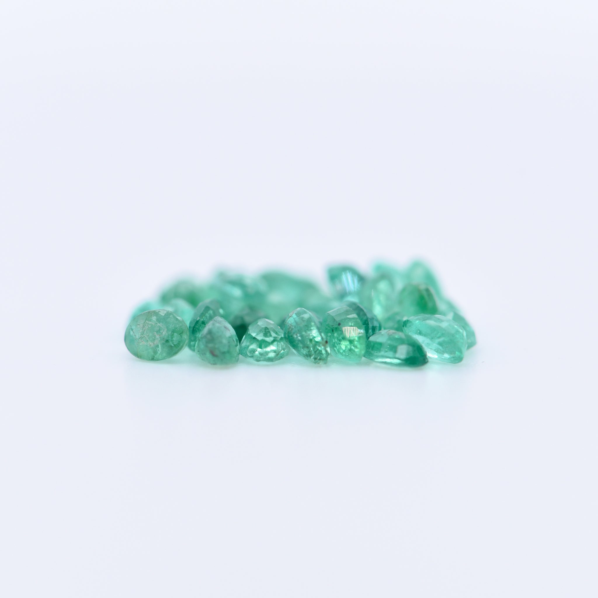 3x2 Oval Faceted Emeralds