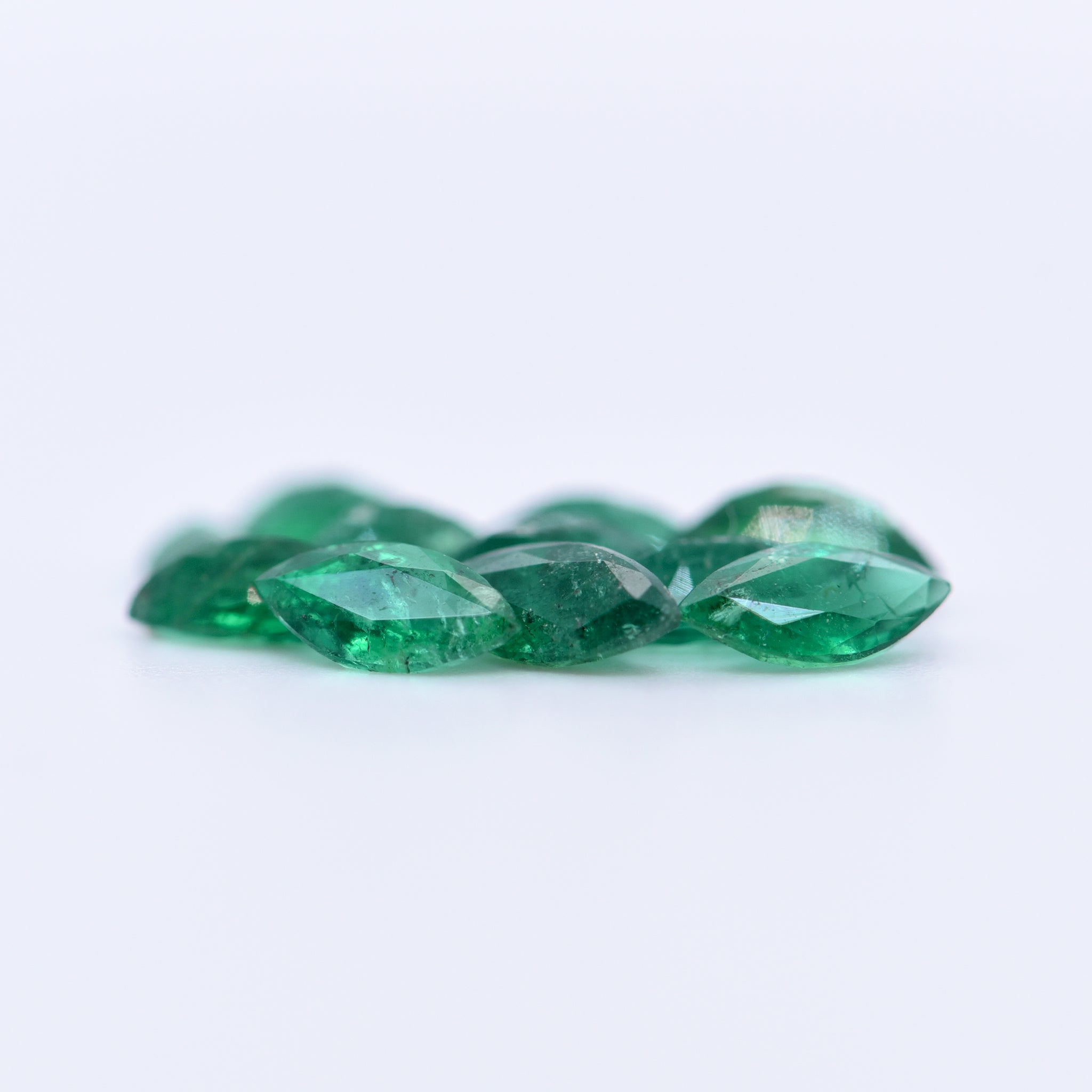 6x3 Marquise Faceted Emeralds