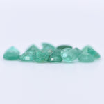 4mm Round Faceted Emeralds