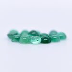 4mm Round Cabochon Emeralds