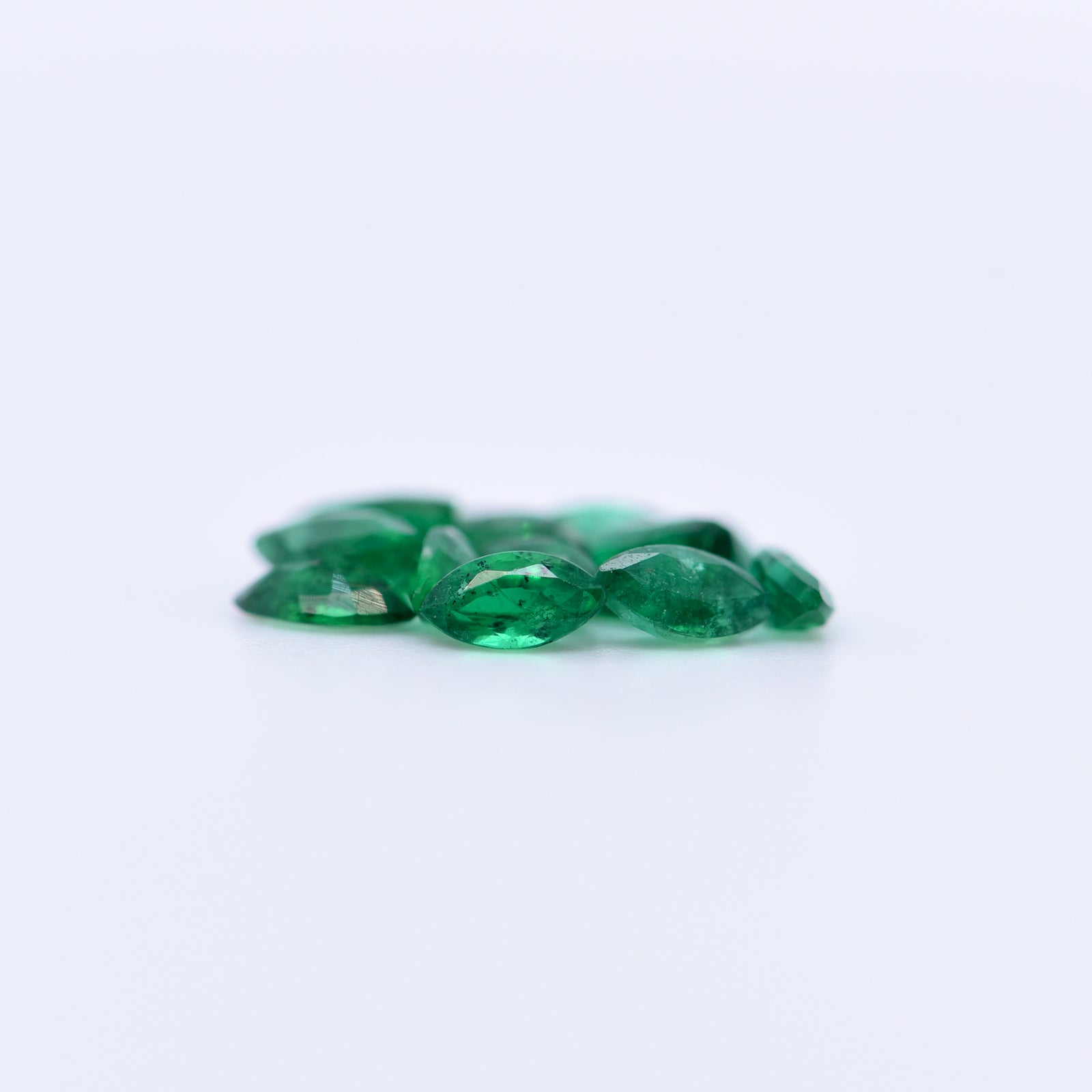 4x2 Marquise Faceted Emeralds