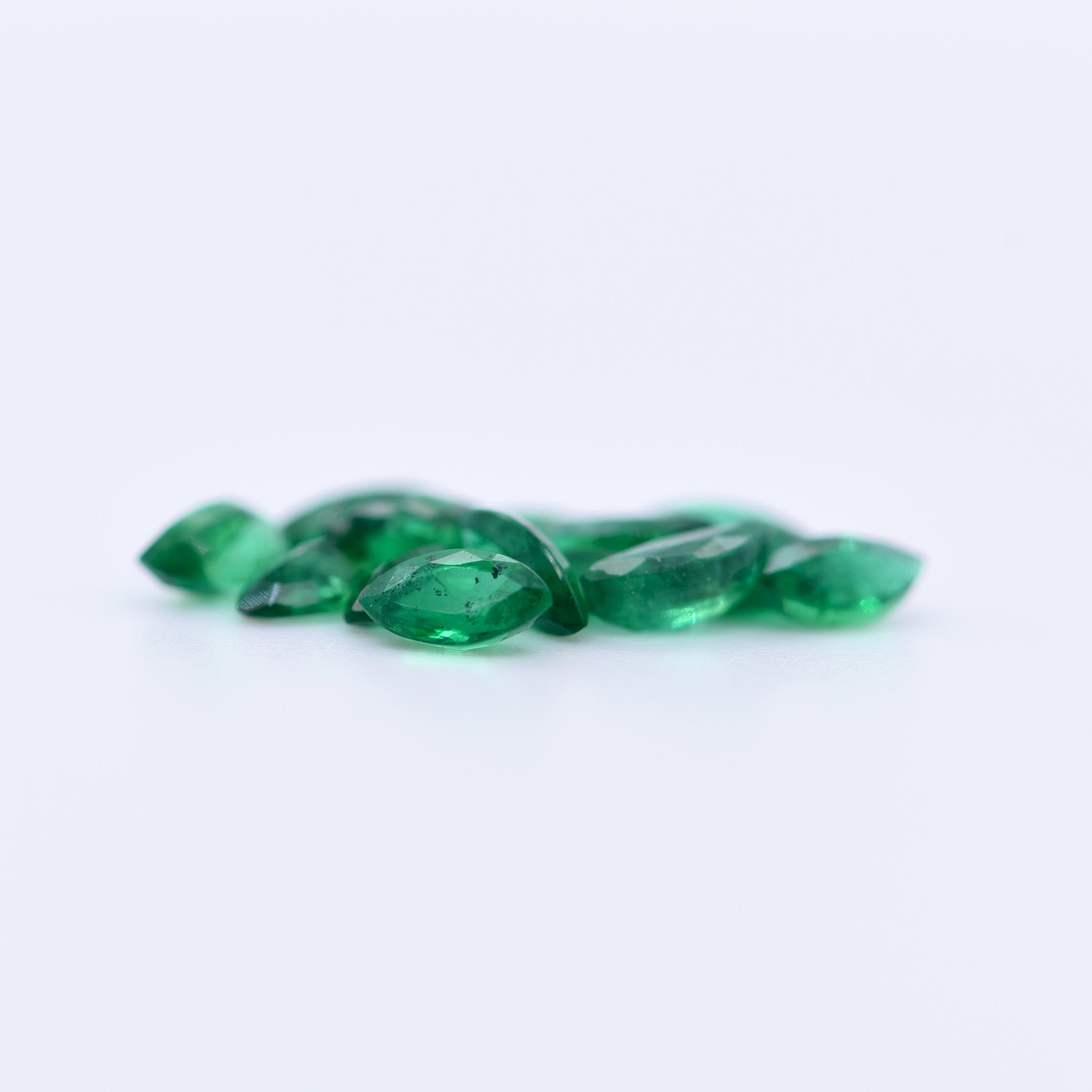 4x2 Marquise Faceted Emeralds