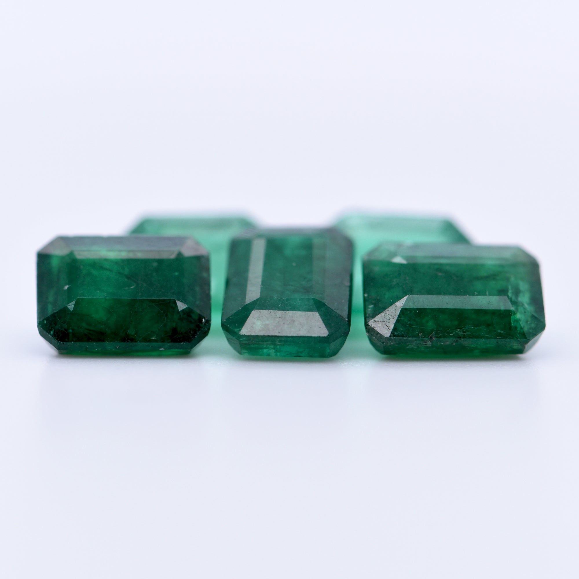 8x6 Octagon Emeralds