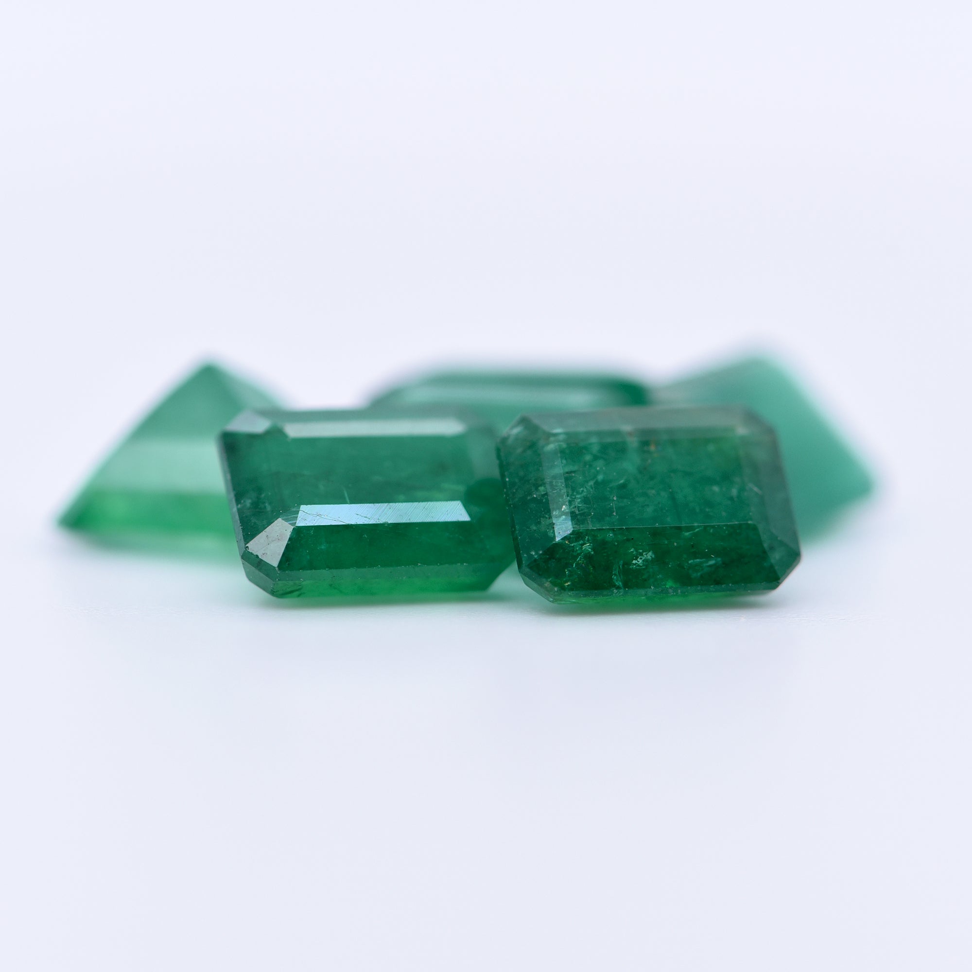 8x6 Octagon Emeralds