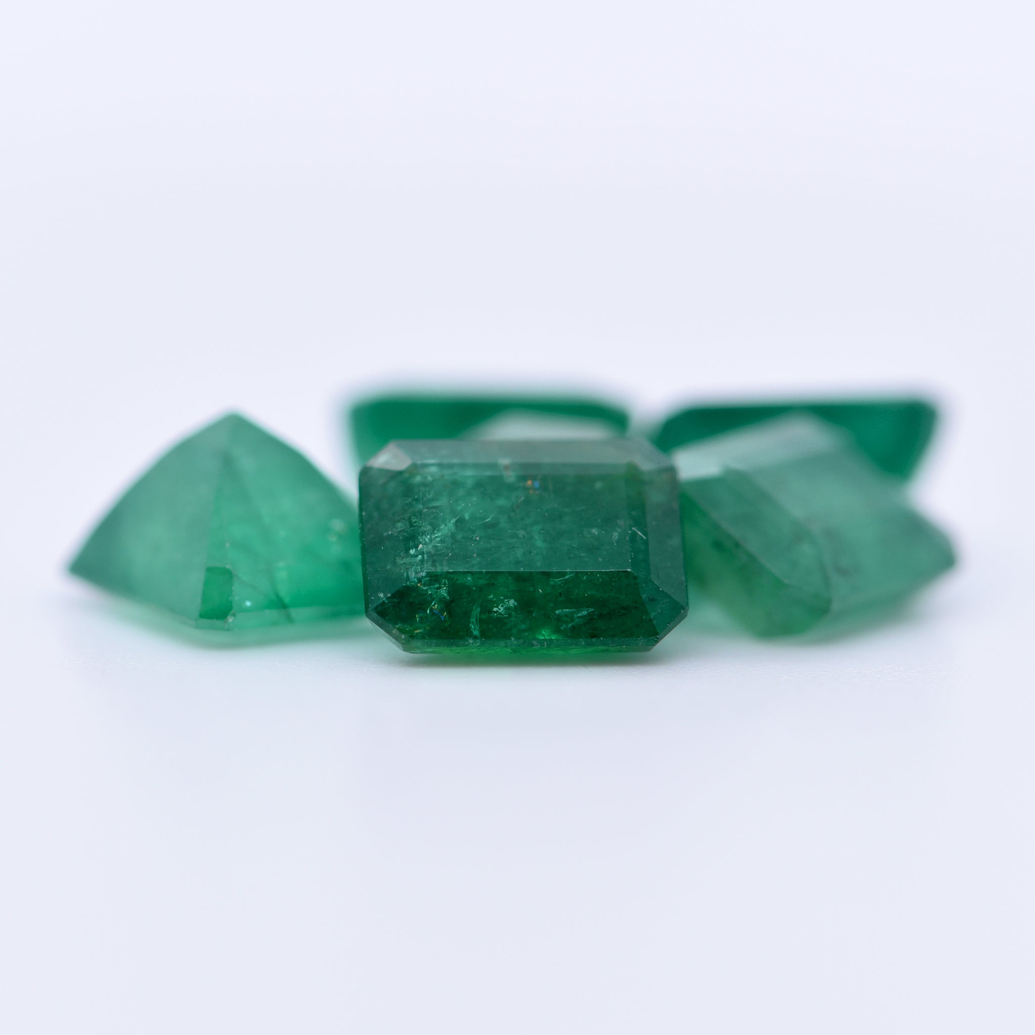 8x6 Octagon Emeralds