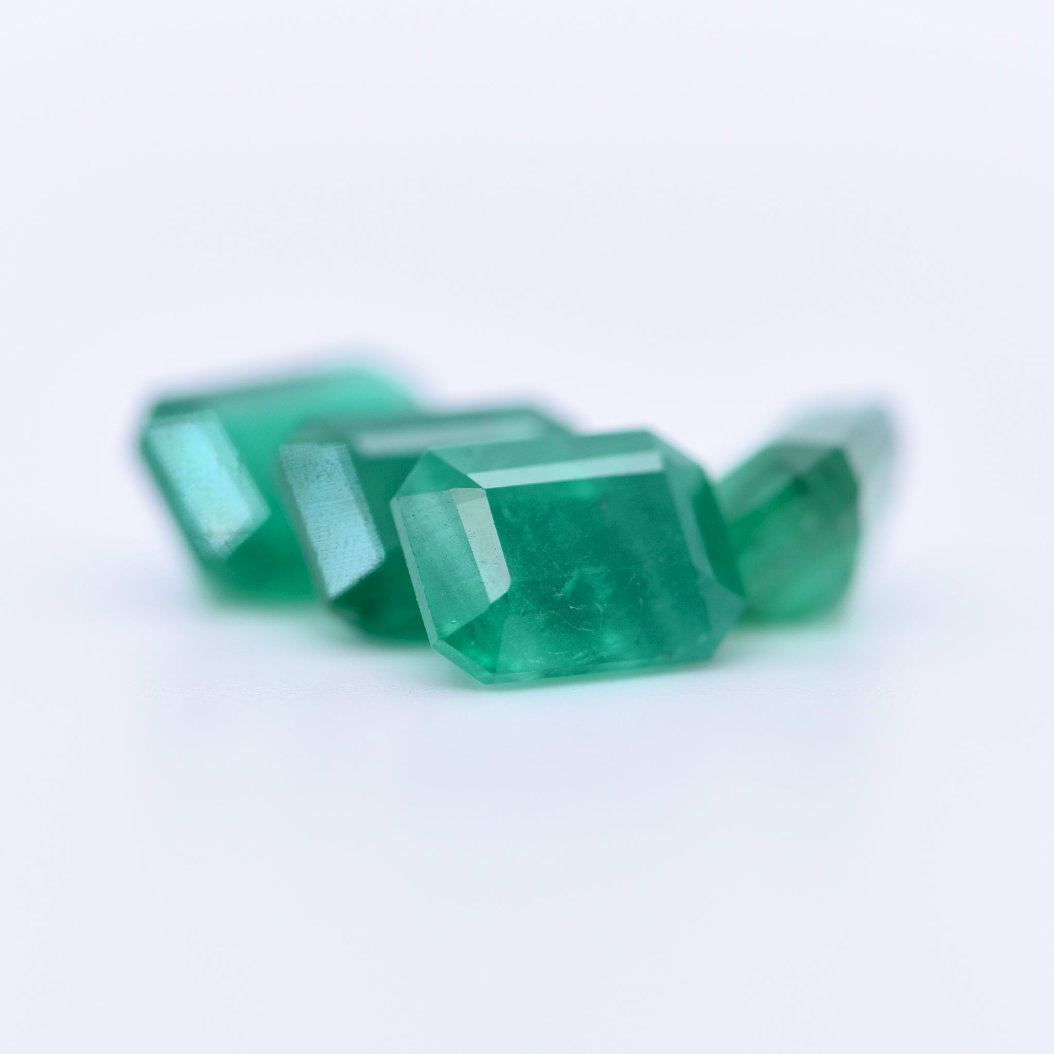 8x6 Octagon Emeralds