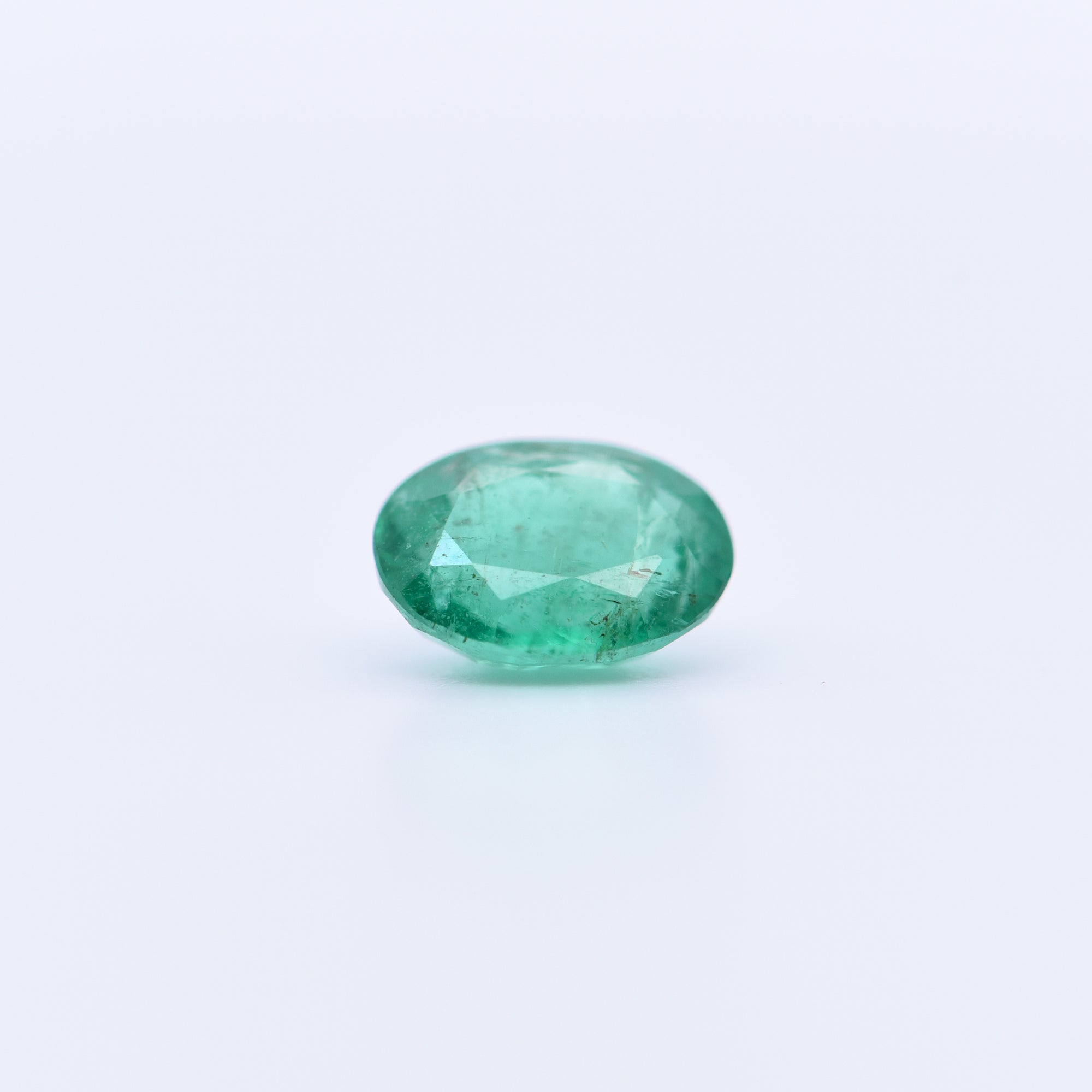 8x6 Oval Faceted Emeralds