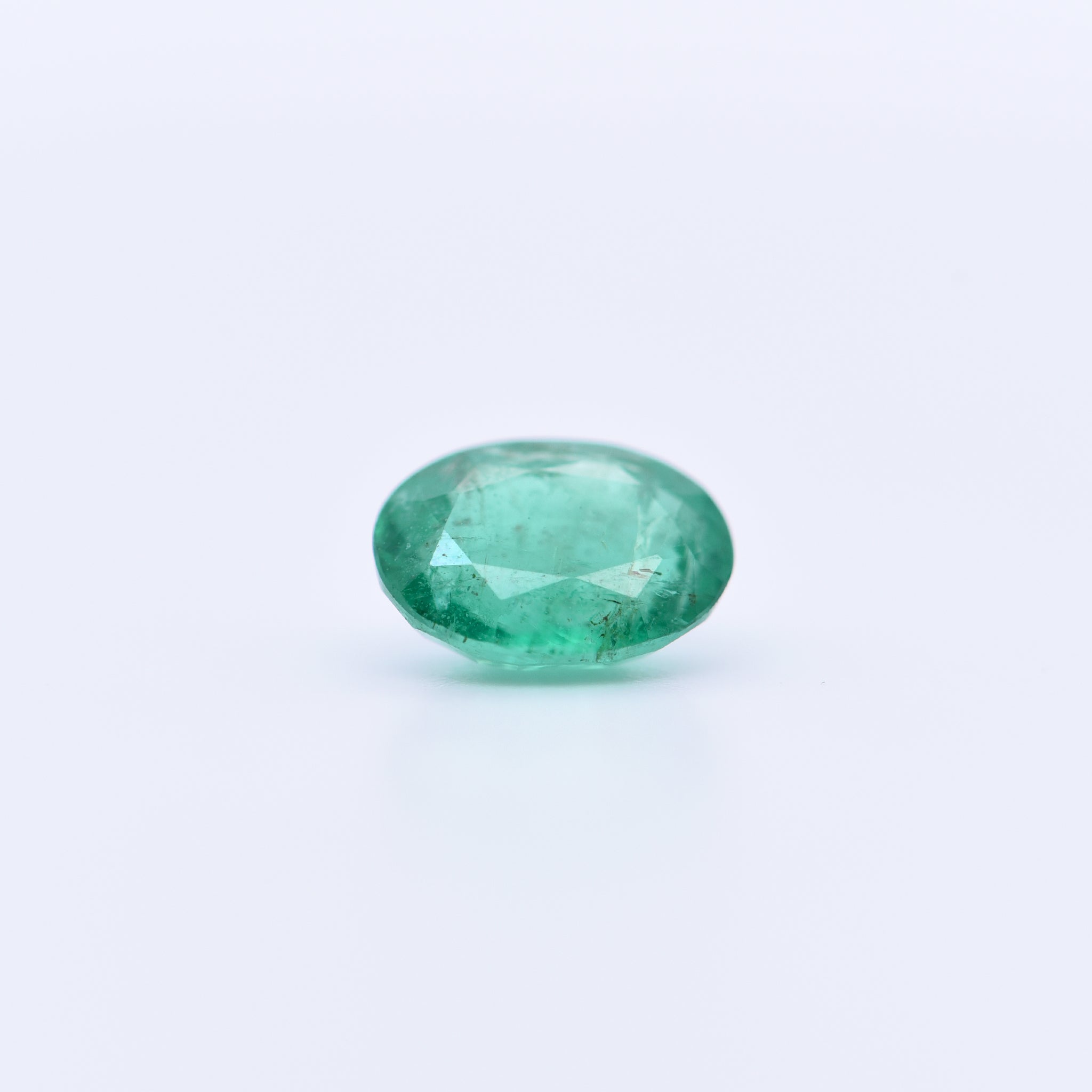 8x6 Oval Faceted Emeralds