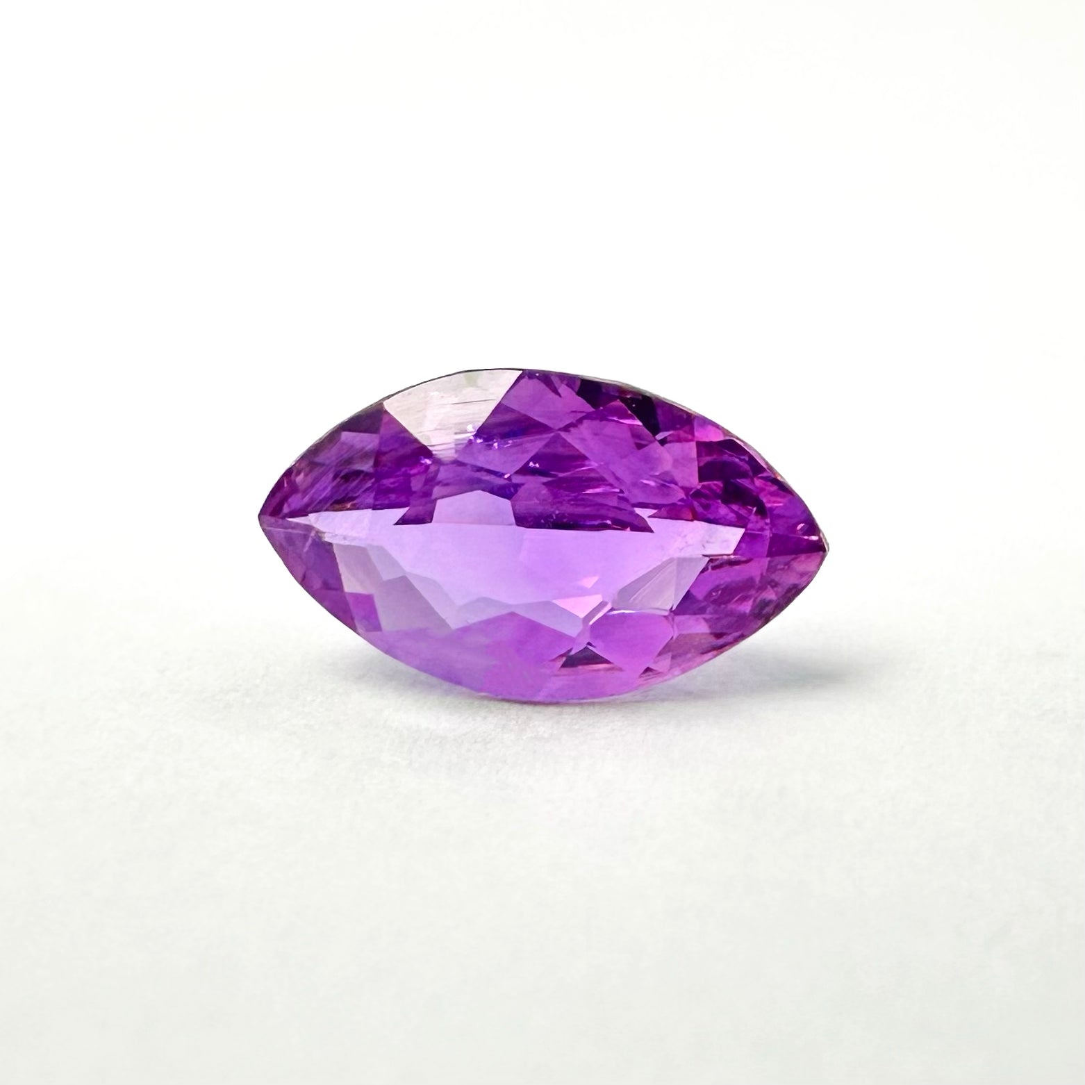 0.62cts 8x4.6mm Marquise Faceted Pink Sapphire