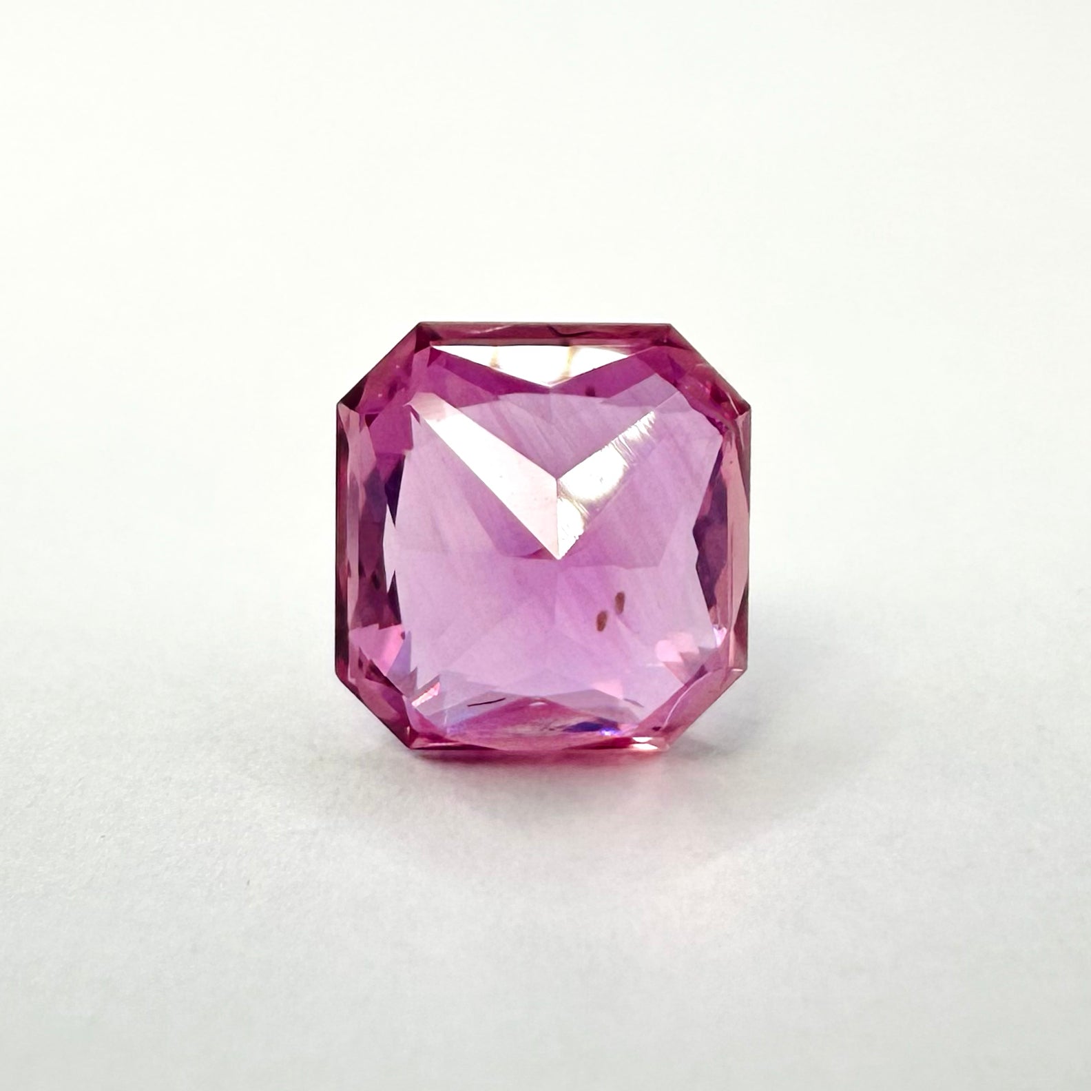 1.10cts 5.8x5.6mm Octagon Shaped Pink Sapphire