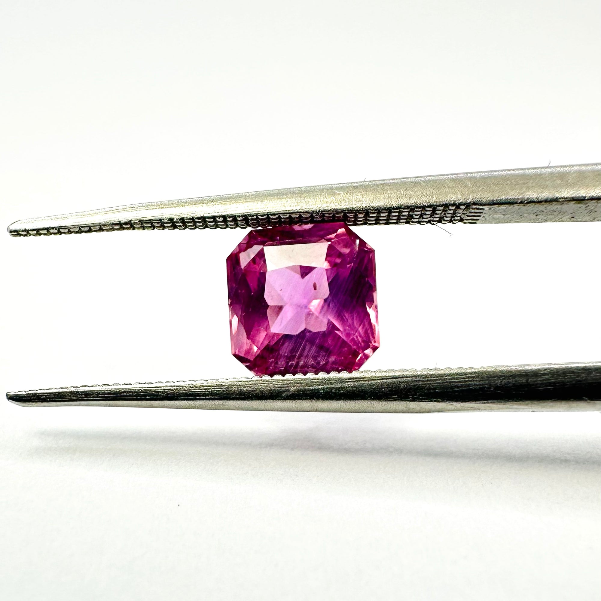 1.10cts 5.8x5.6mm Octagon Shaped Pink Sapphire