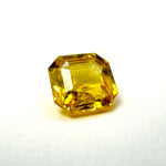 1.7cts 6.8x6.3mm Octagon Shaped Yellow Sapphire