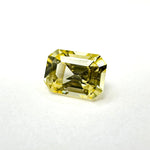 1.05cts 6.5x4.5mm Octagon Shaped Yellow Sapphire