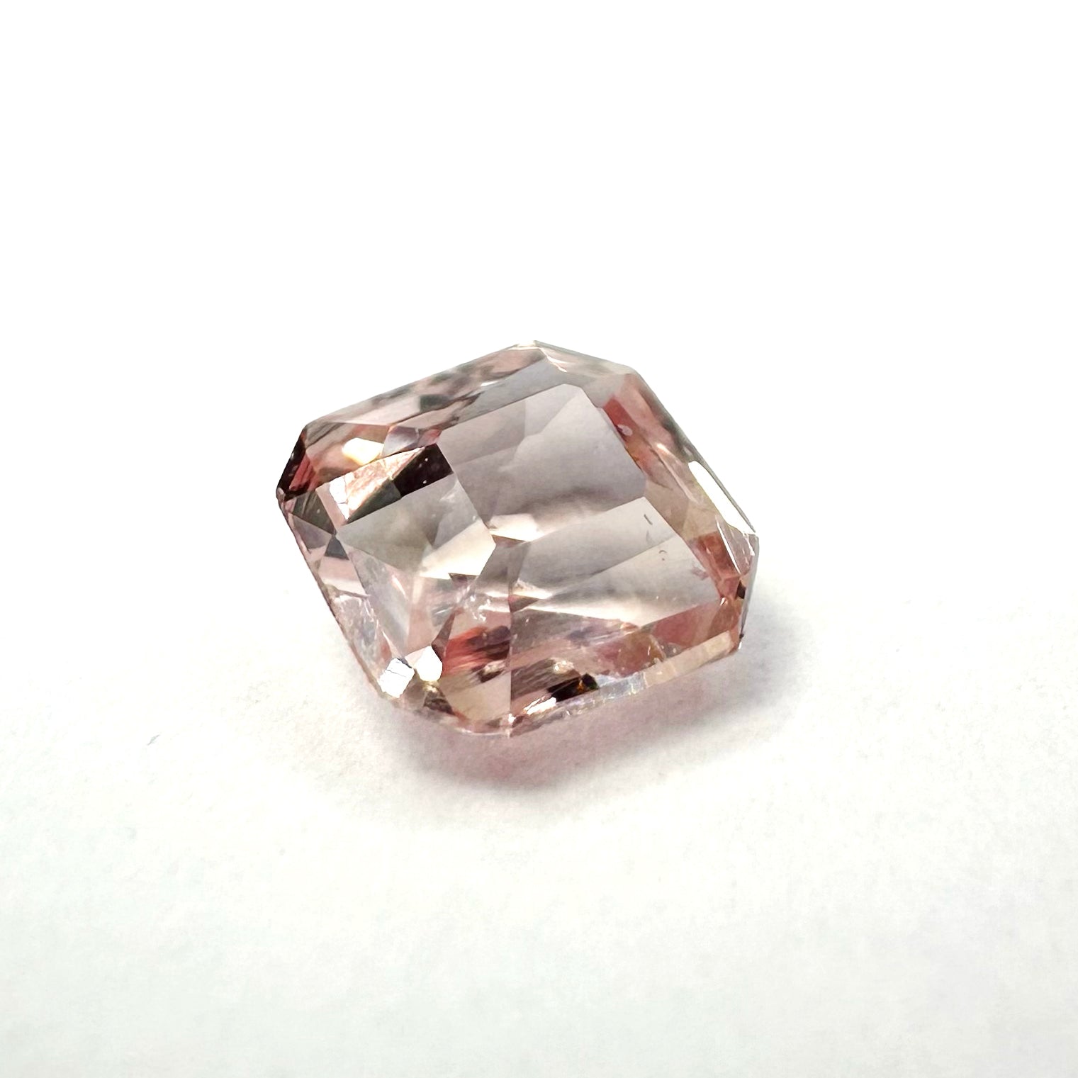 0.80cts 5.2x5mm Octagon Shaped Pink Sapphire