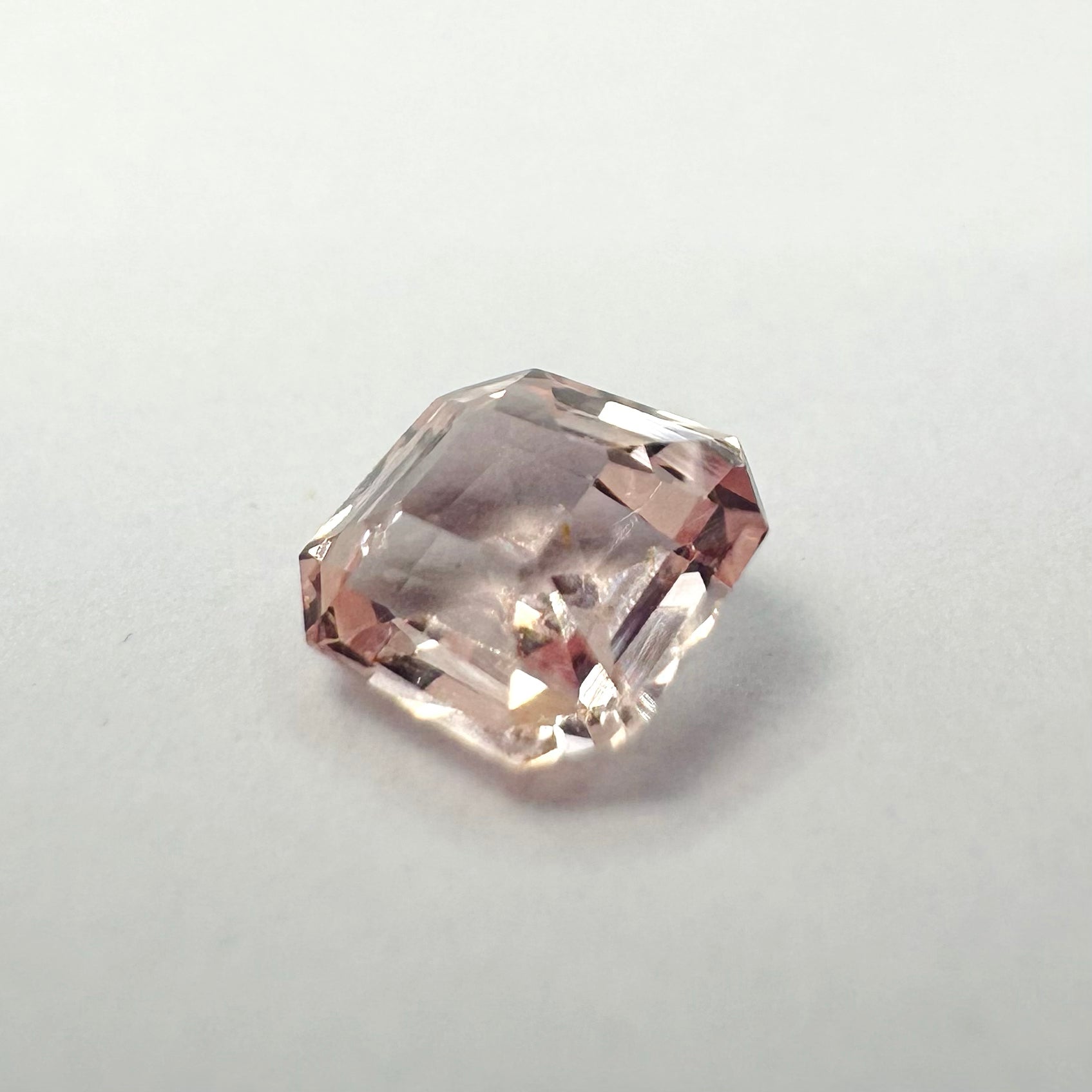 0.80cts 5.2x5mm Octagon Shaped Pink Sapphire