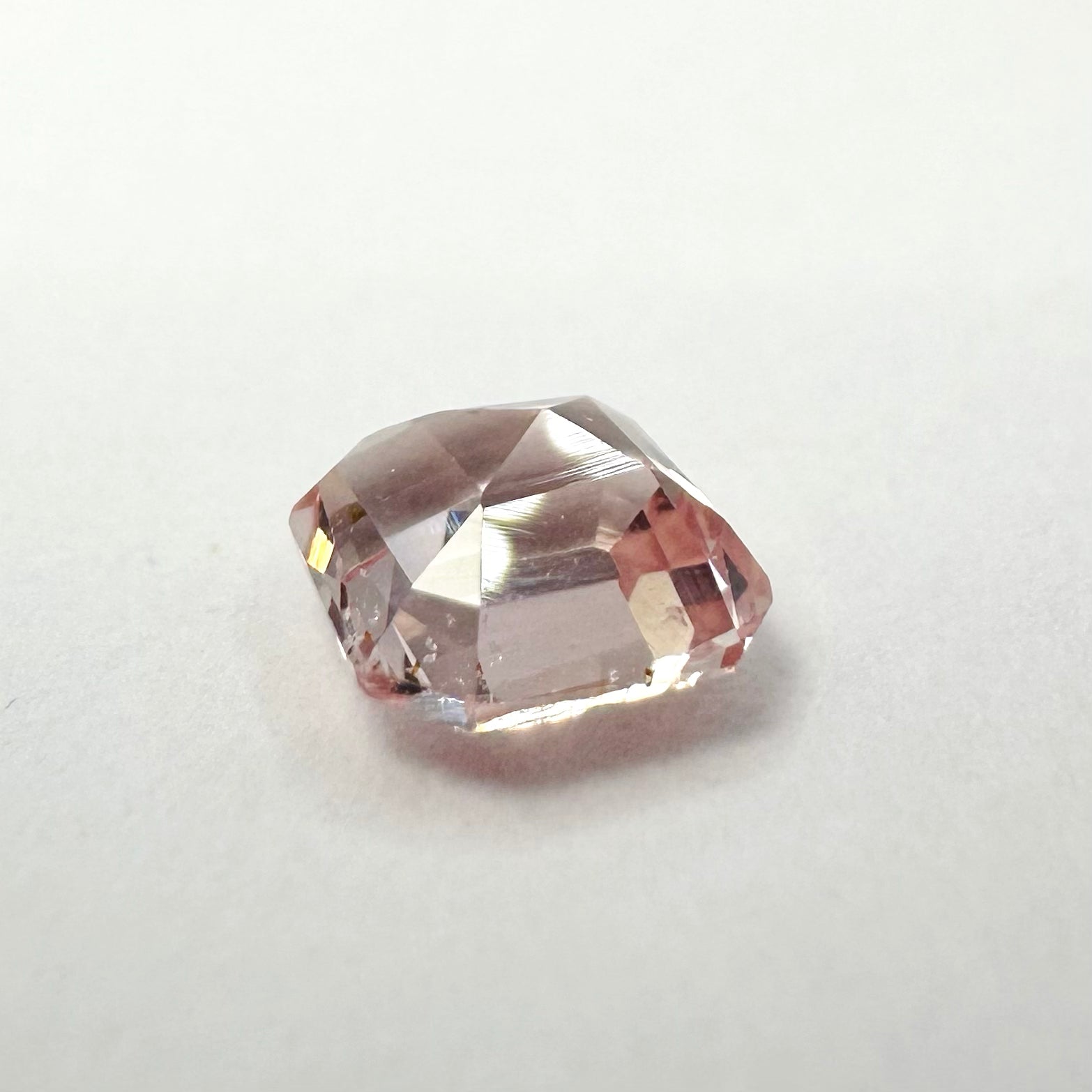 0.80cts 5.2x5mm Octagon Shaped Pink Sapphire