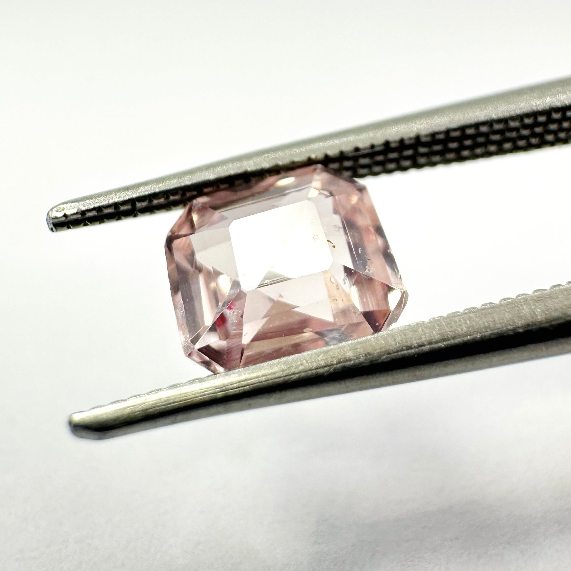 0.80cts 5.2x5mm Octagon Shaped Pink Sapphire