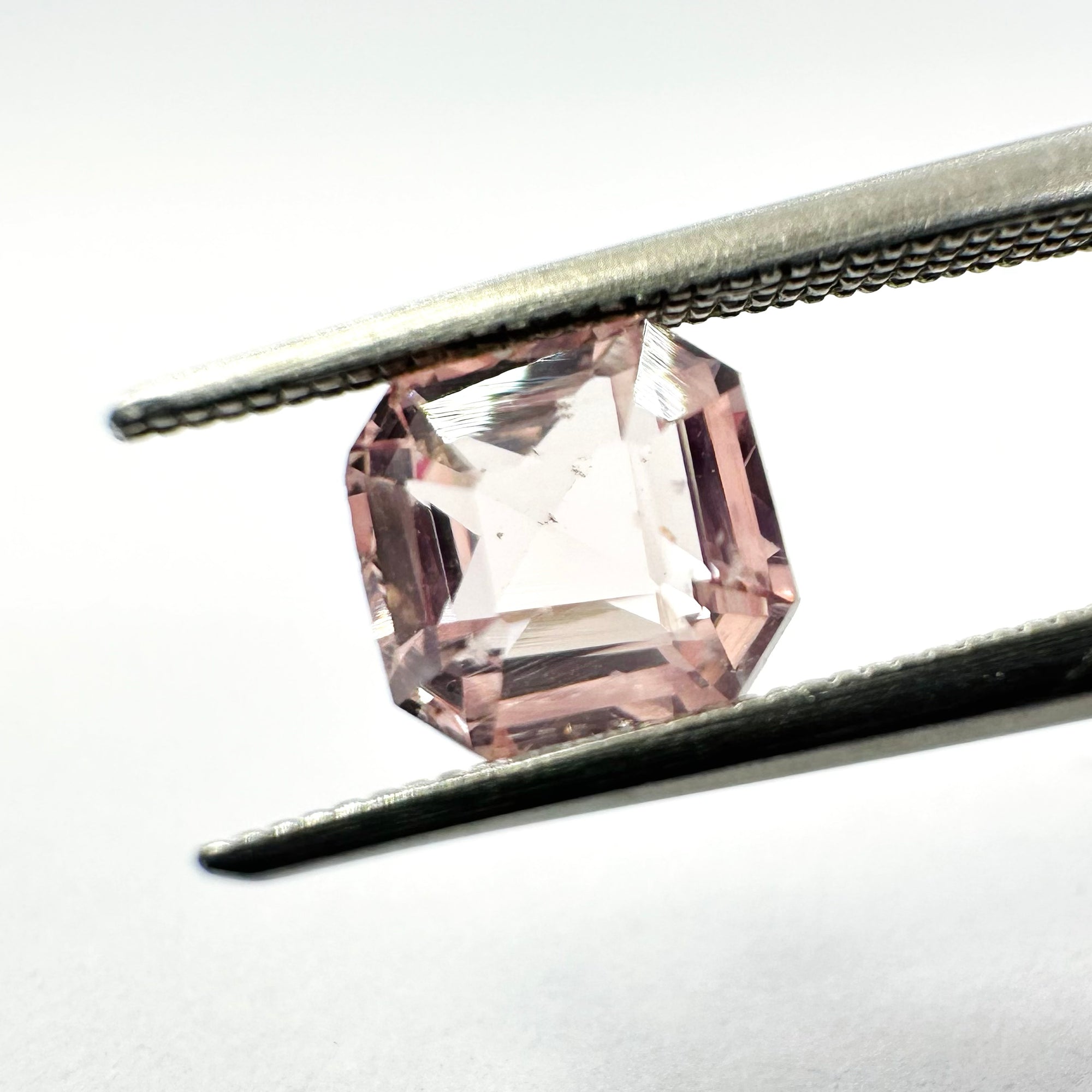 0.80cts 5.2x5mm Octagon Shaped Pink Sapphire