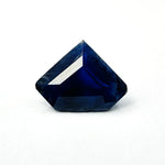 1.06cts 8.3x6.5mm Fancy Cut Kite-Shield Blue Sapphire