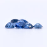 5x4 Pear Faceted Blue Sapphires