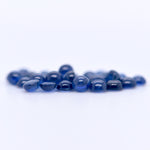 3mm Round Cabochon Blue Sapphires