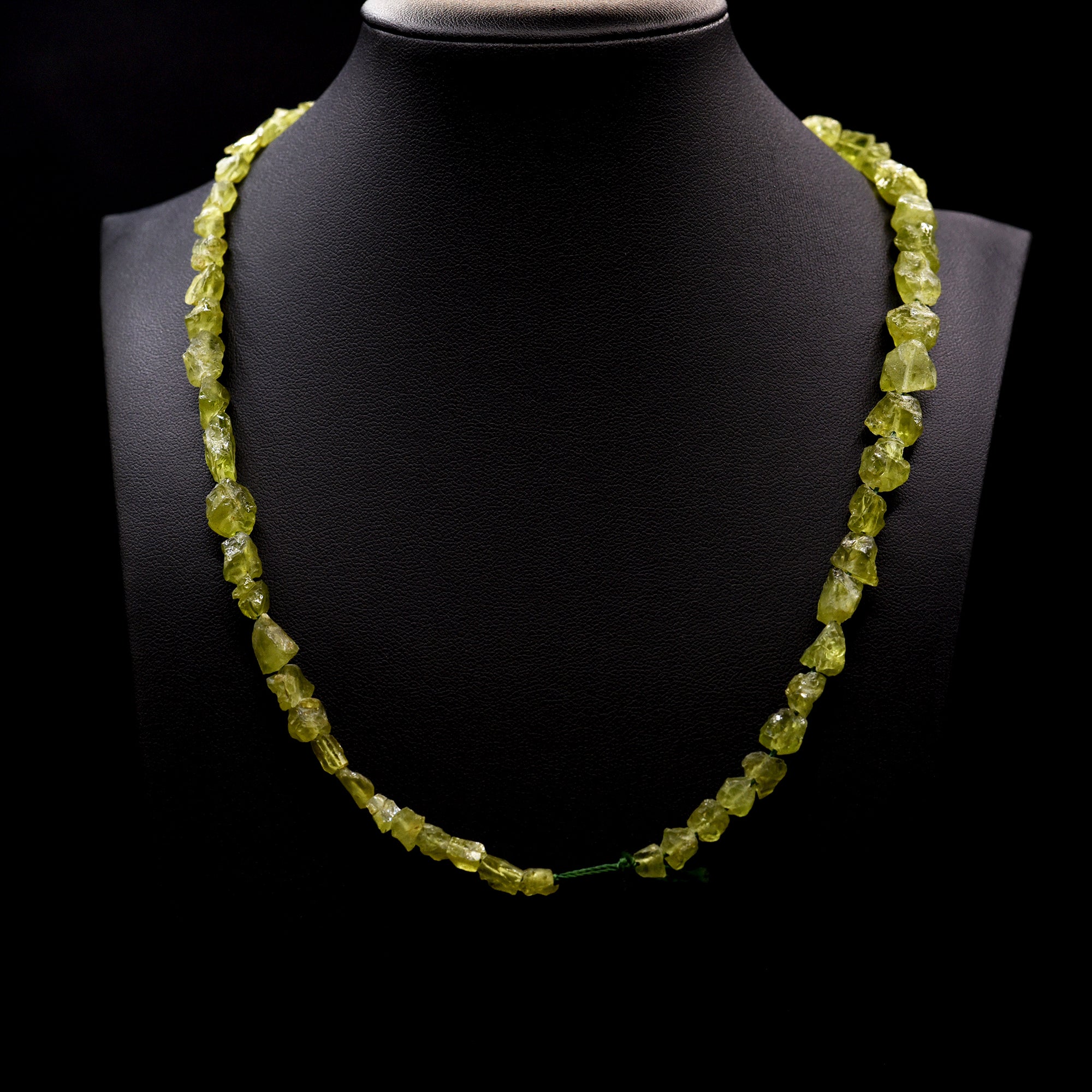 6mm Nugget Green Peridot Bead Strings