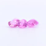 5x5 Heart Faceted Pink Sapphires