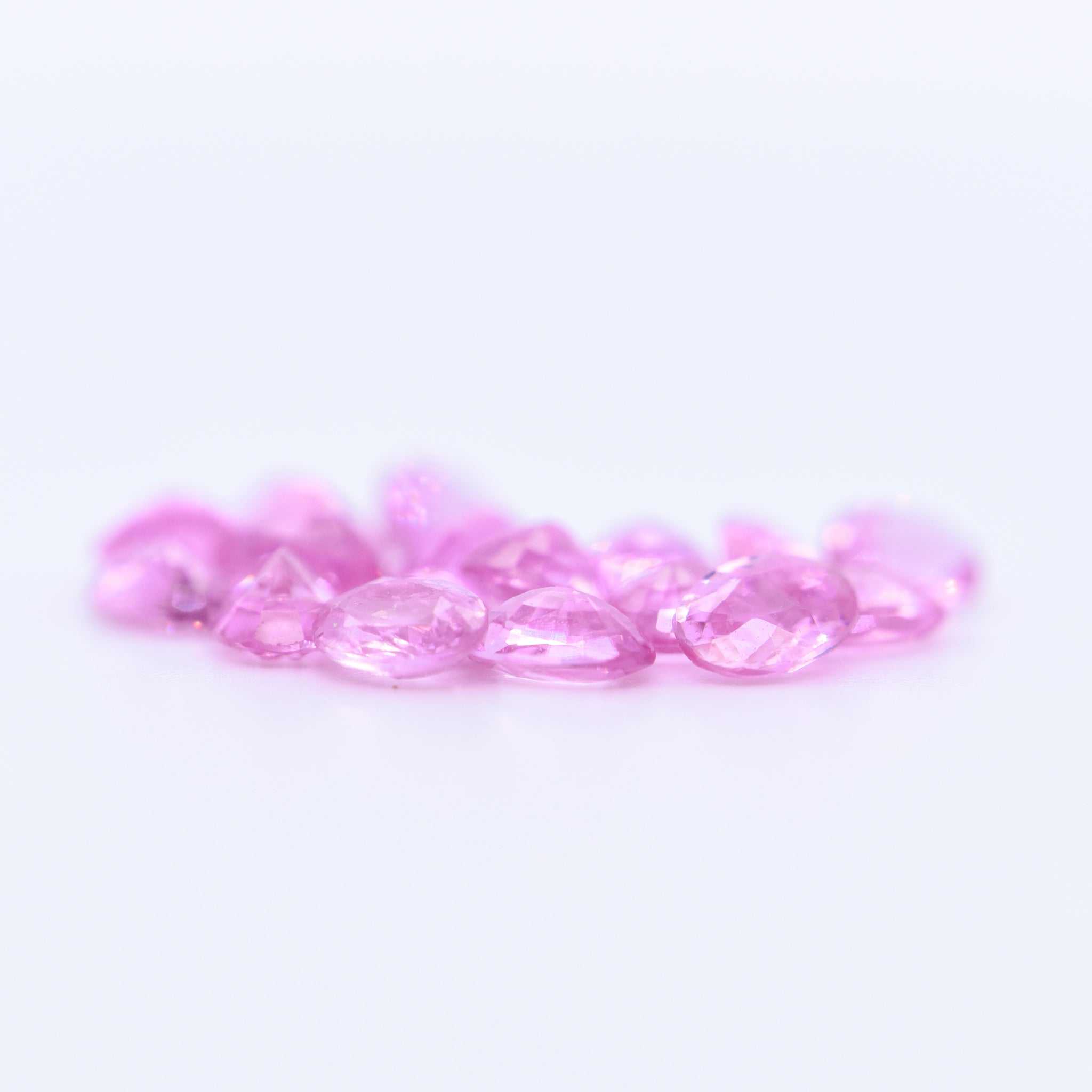 4x3 Oval Faceted Pink Sapphires