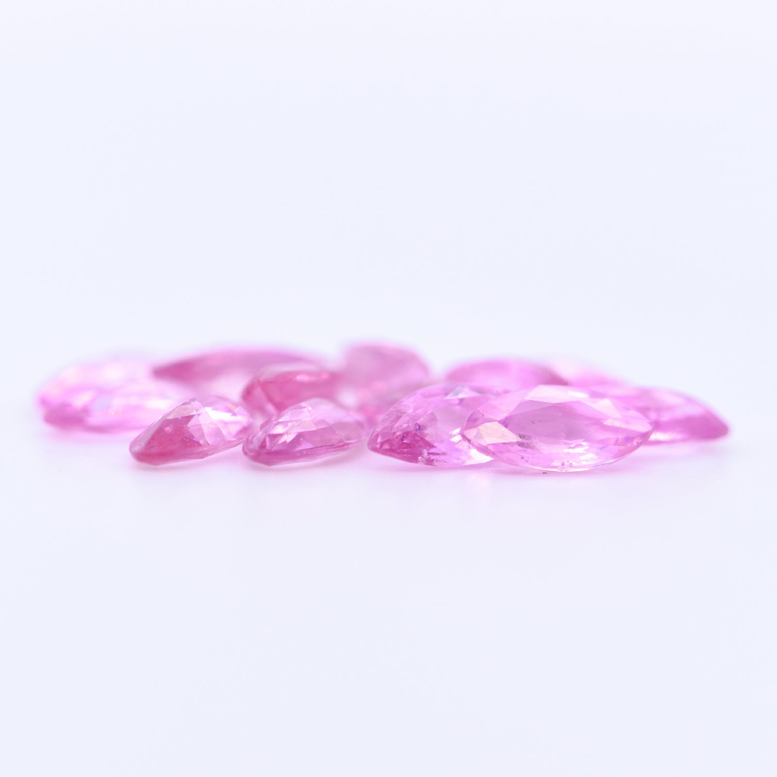 6x3 Marquise Faceted Pink Sapphires