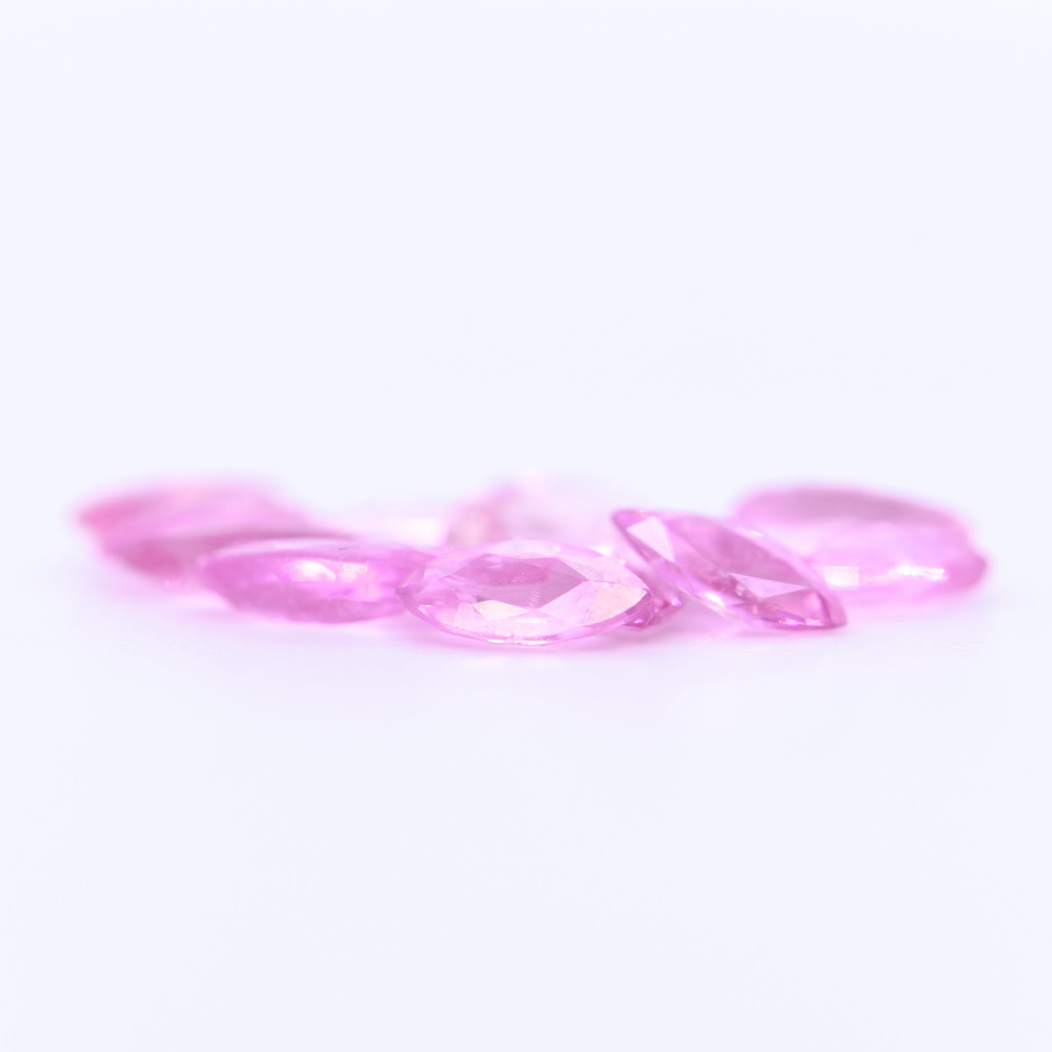 6x3 Marquise Faceted Pink Sapphires