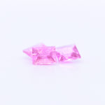 5x5 Square Princess Cut Pink Sapphires