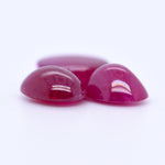 8X6 Oval Cabochon Red Rubies