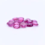 4.5mm Round Faceted Purple Rubies