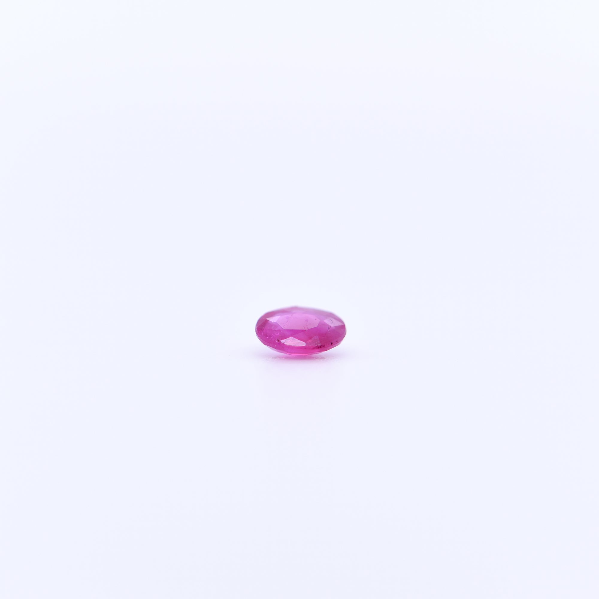 4x3 Oval Faceted Pink Rubies