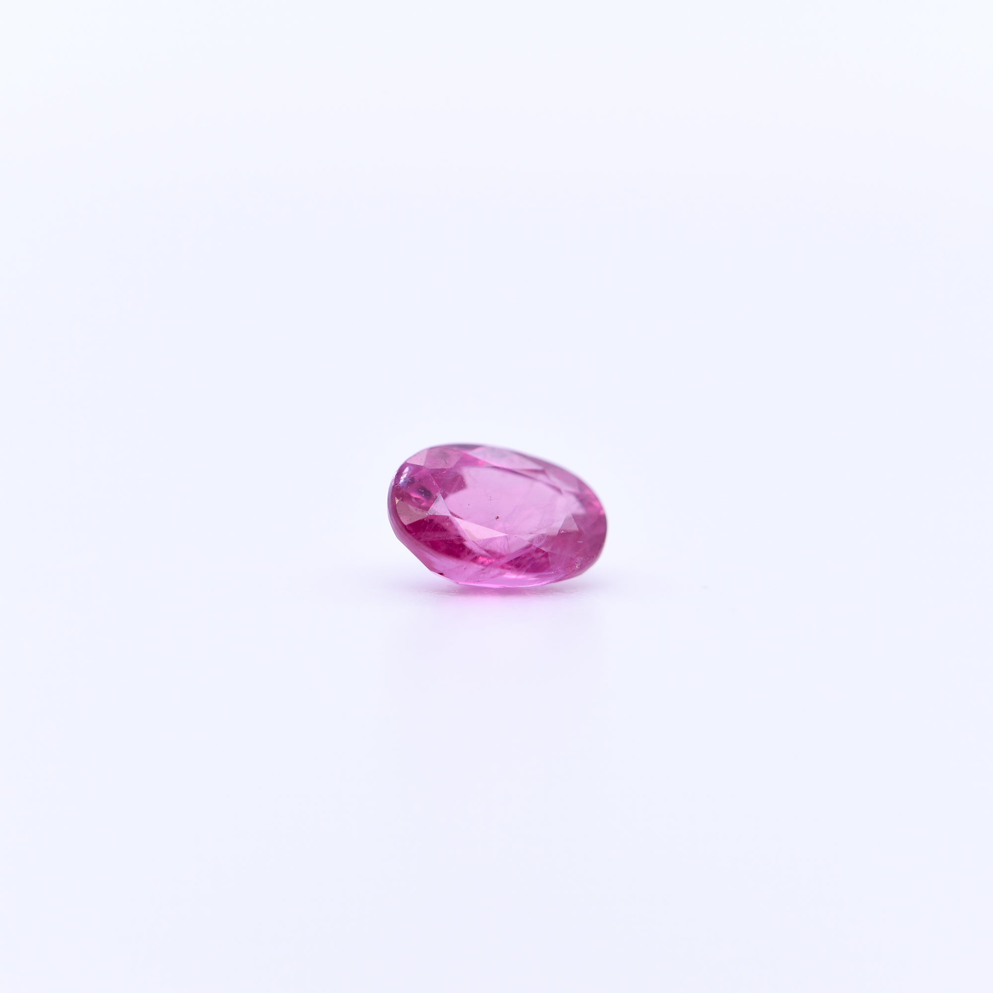 6x4 Oval Faceted Red Rubies