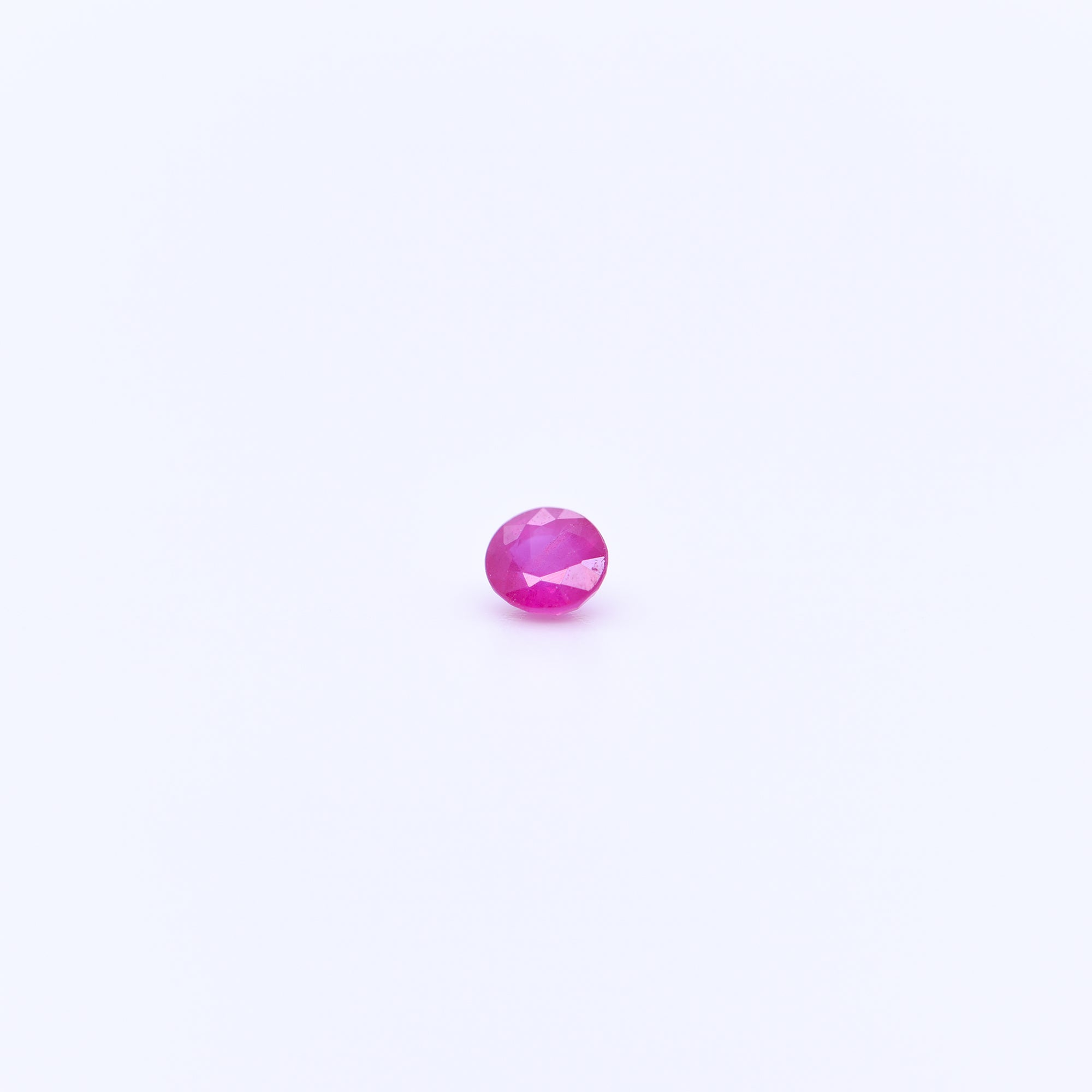 3.25mm Round Faceted Pink Rubies