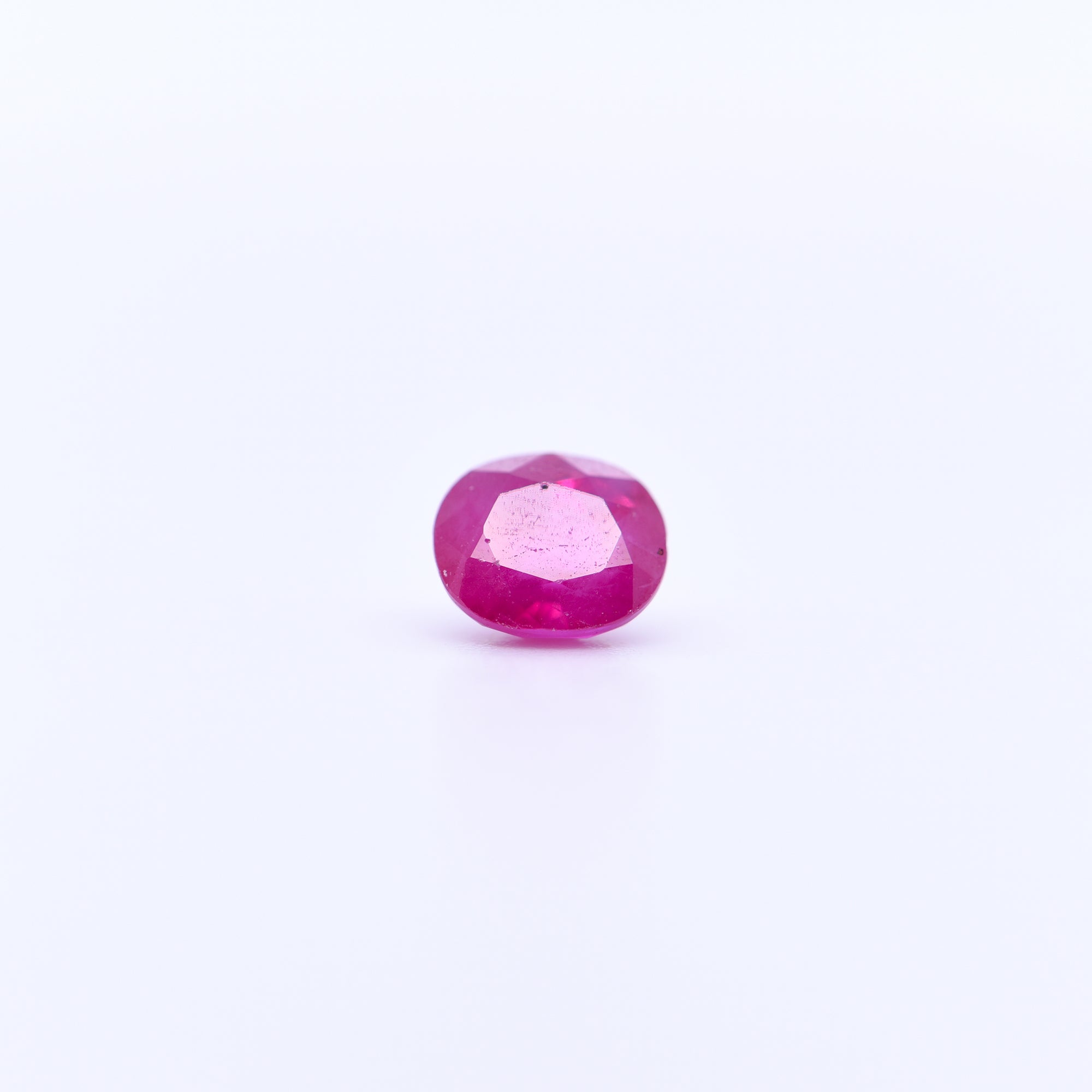 6x5 Oval Faceted Pink Rubies