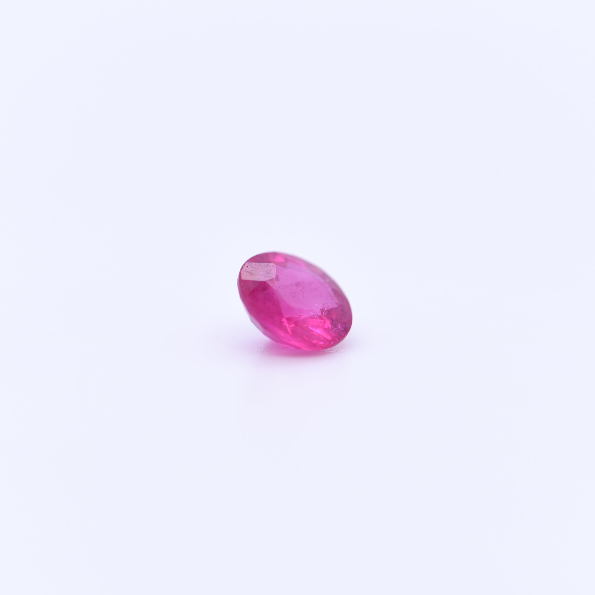 5.25mm Round Faceted Pink Rubies