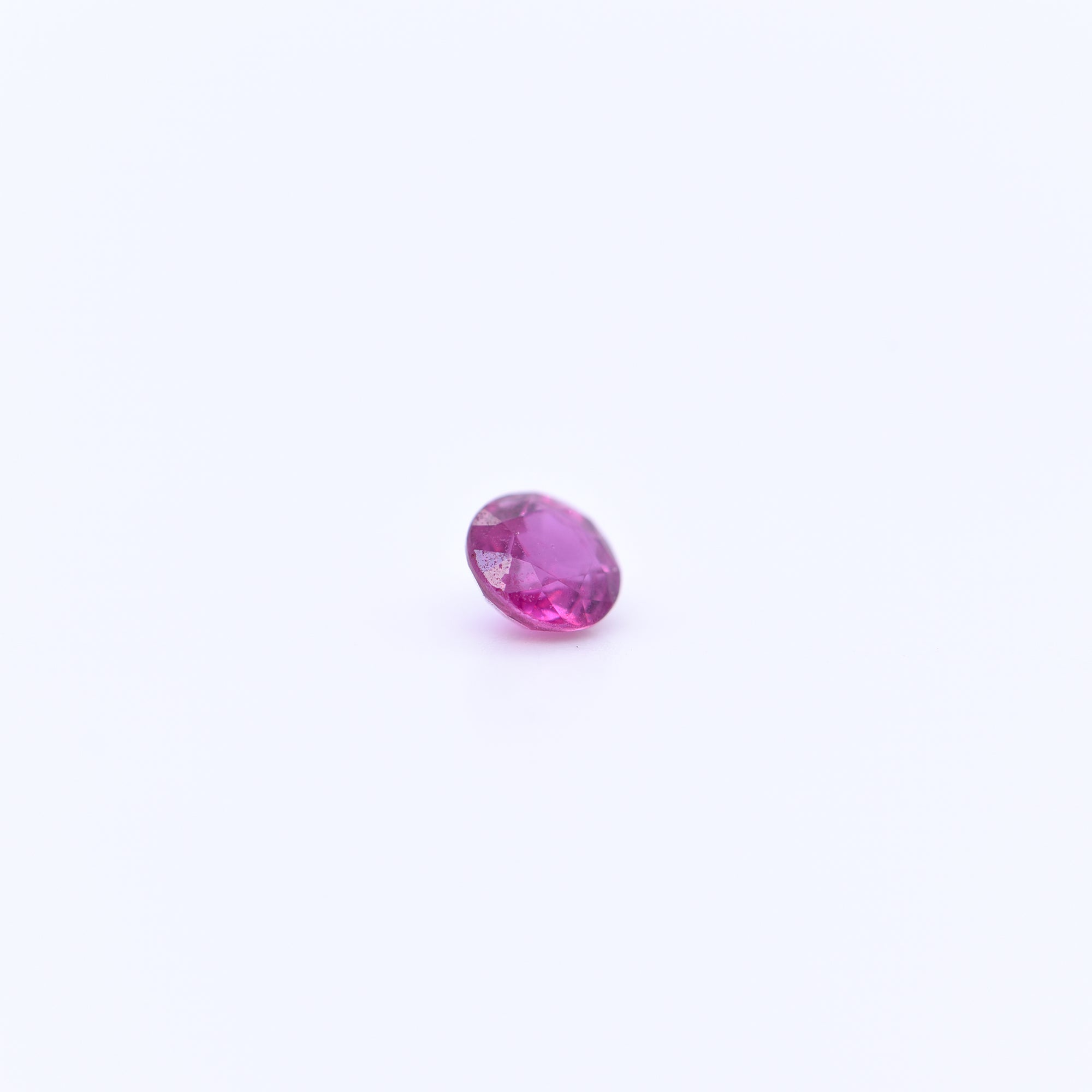 4.5mm Round Faceted Pink Rubies